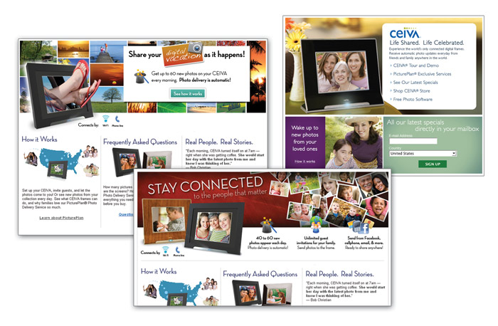 Homepage Designs - CEIVA Logic